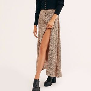Free People Sammy Button Down skirt
